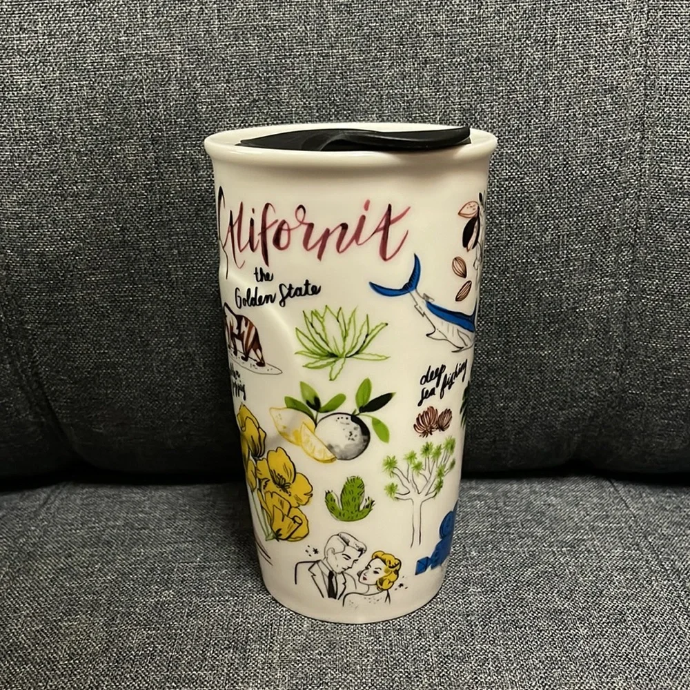Starbucks 2016 California Collectors 10oz Ceramic Tumbler